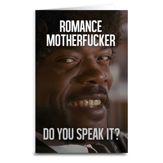 Samuel L Jackson Romance Card