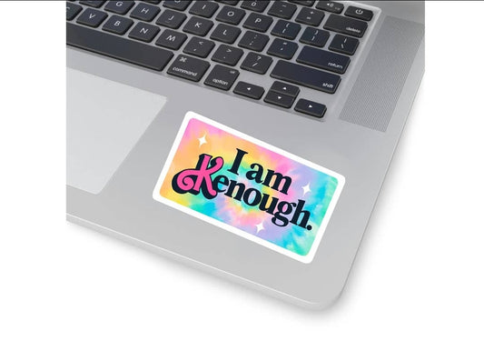 I am Kenough Barbie Movie Sticker