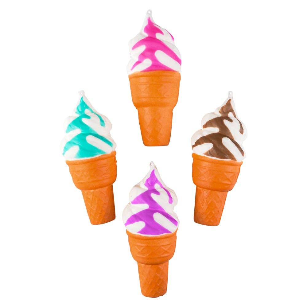 SLOW RISE SQUISH ICE CREAM 6" 1PC