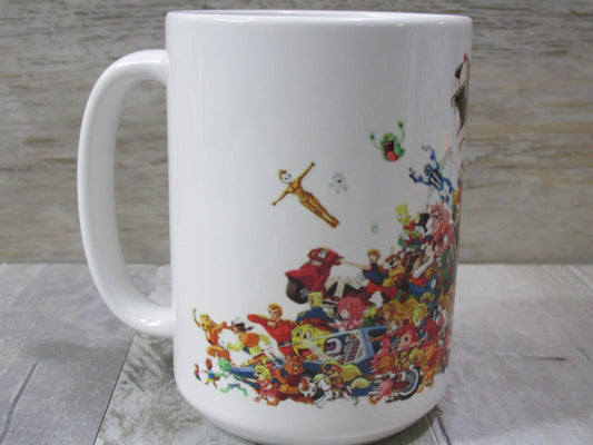 1980s Saturday Morning Cartoon // 15oz. Ceramic Mug