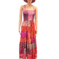 Rising International Inc - Floral Patch 8 Tier Bobin  Two in one Skirt  Dress MB41