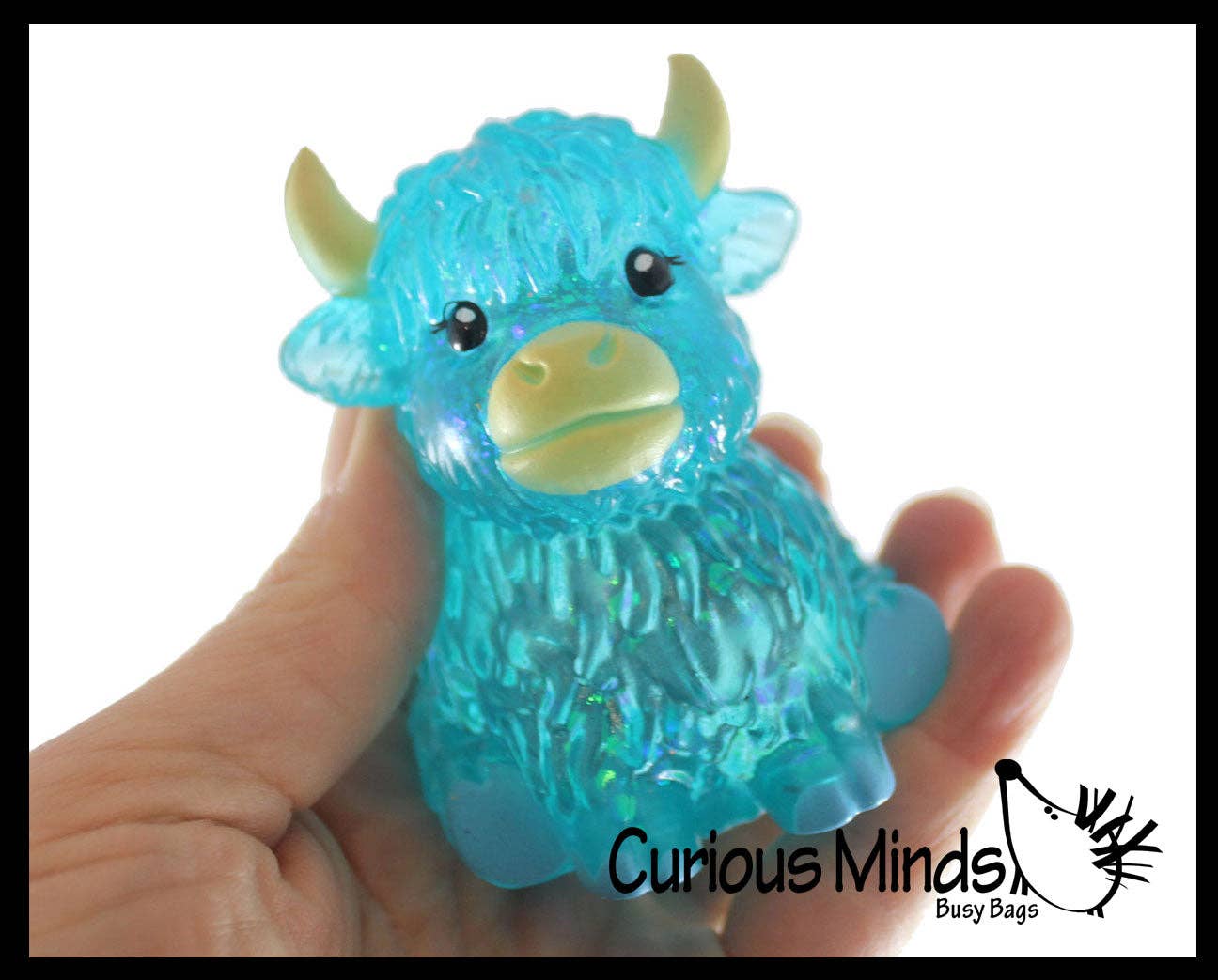 Highland Cow Shaped Ball - Fidget Stress Toy