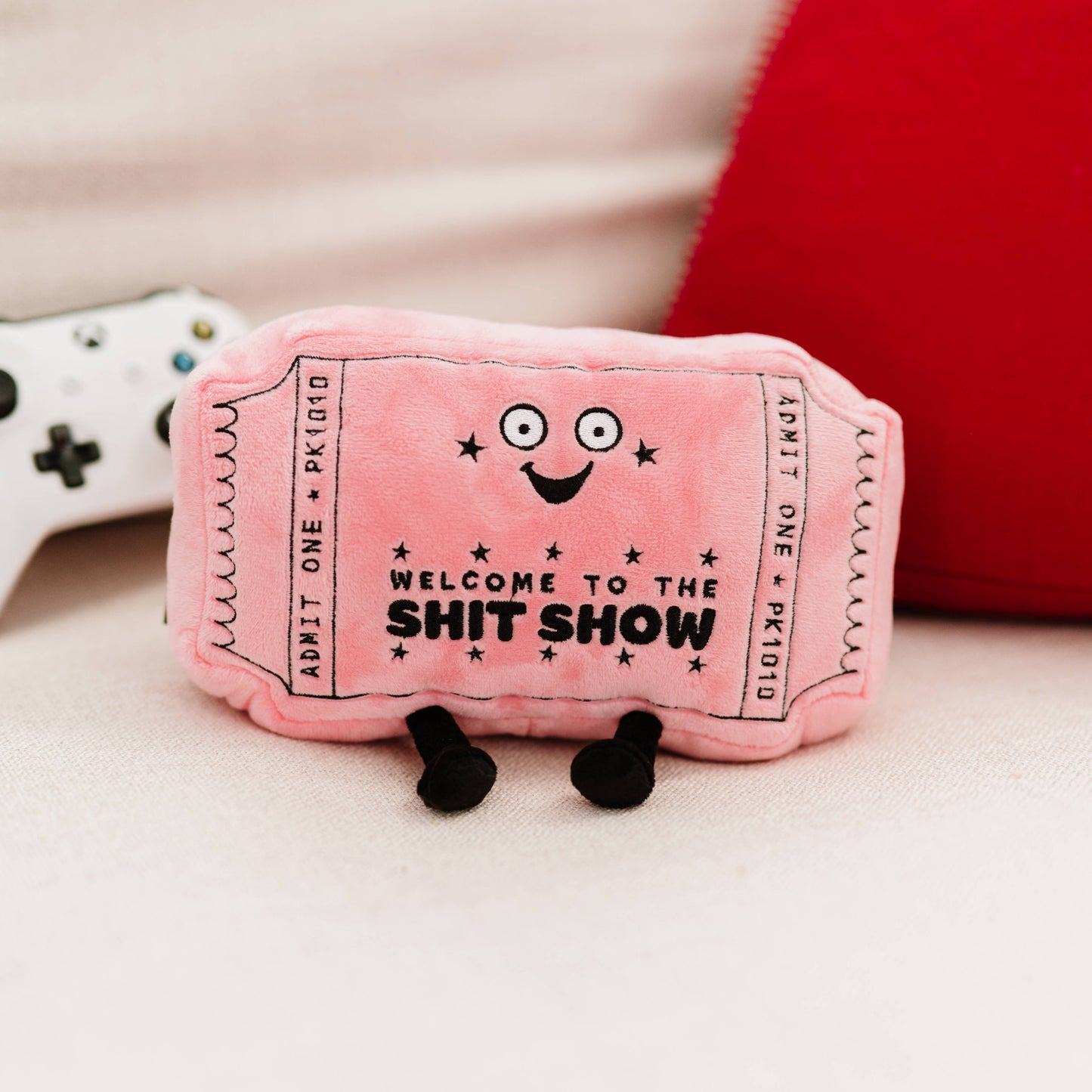 Ticket Stub, Welcome to the Sh*t Show! Plush toy