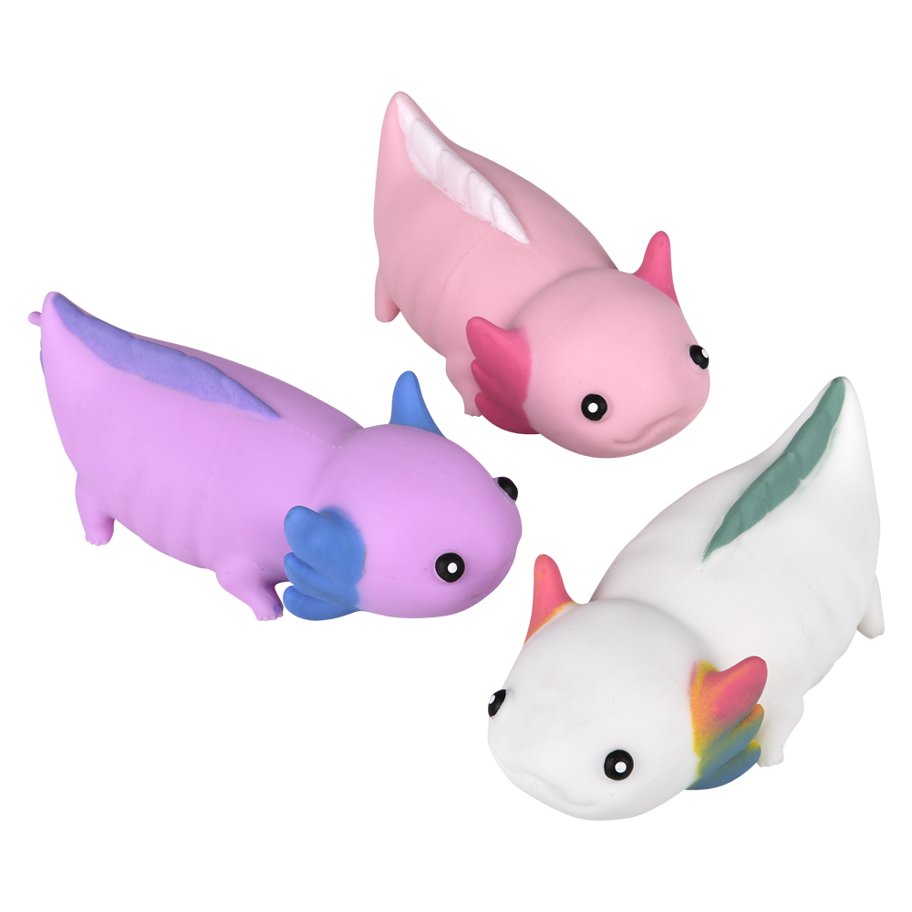 5" STRETCHY SAND AXOLOTL  1PC