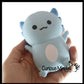 Axolotl - Soft Creamy Doh Filled Squeeze Stress Balls - 1PC
