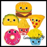 Fast Food Squishy Squeeze Stress Ball Soft Doh Filling 1PC