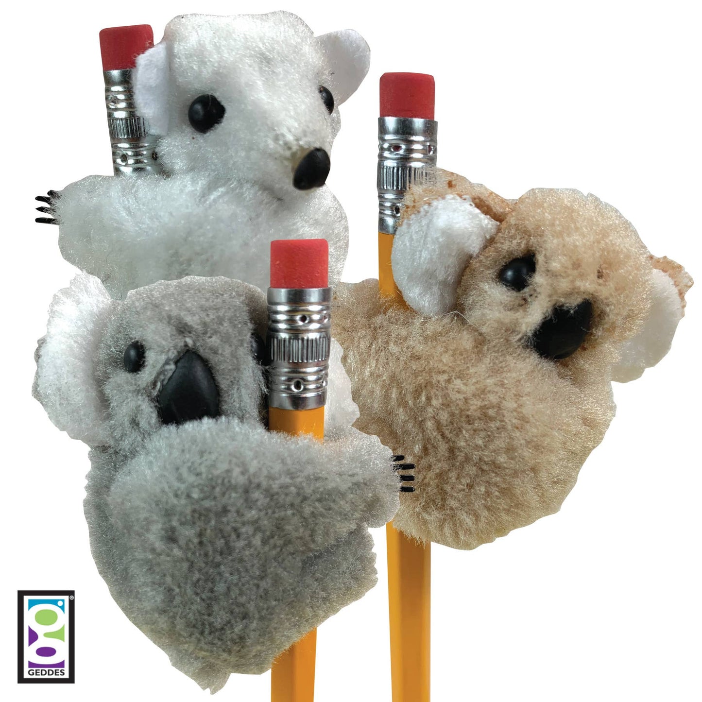 CLIP-ON CRITTER PLUSH ANIMAL CLIP TOY  1PC