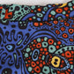 Wrap Skirt With Zip Pocket Blue Burst NWT