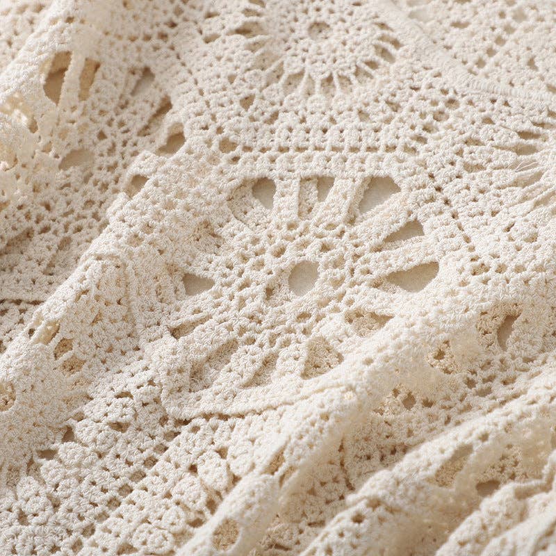 Funkyrel® Atzbranding Limited - Crosa - Crochet Hollow Out Cardigan for Women