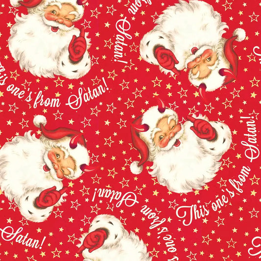 This One's From Satan Gift Wrapping Paper (Roll of 3 Sheets)