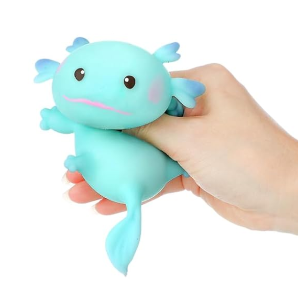 Therapy Shoppe - Marshmallow Axolotl Squishy Ball