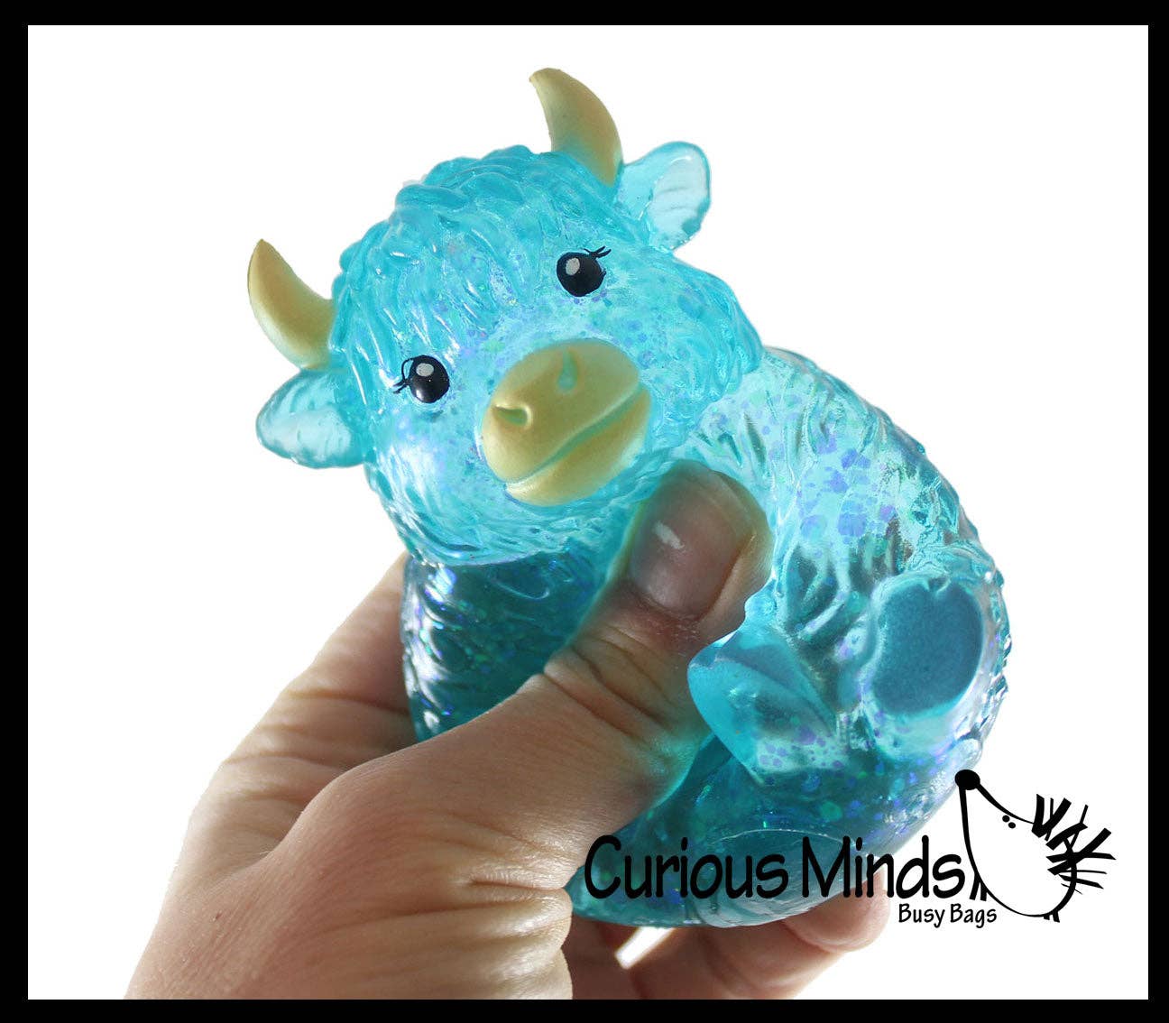Highland Cow Shaped Ball - Fidget Stress Toy