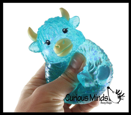 Highland Cow Shaped Ball - Fidget Stress Toy