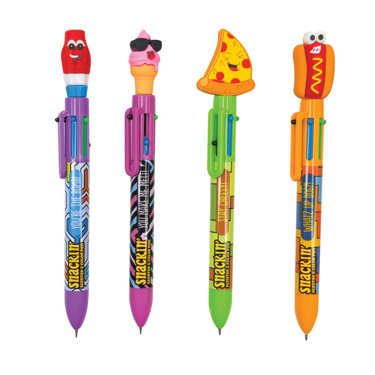 SNACKIN SCENTED 6 COLOR PEN  1pc