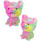 2.75" STICKY RAINBOW CORGI 1PC