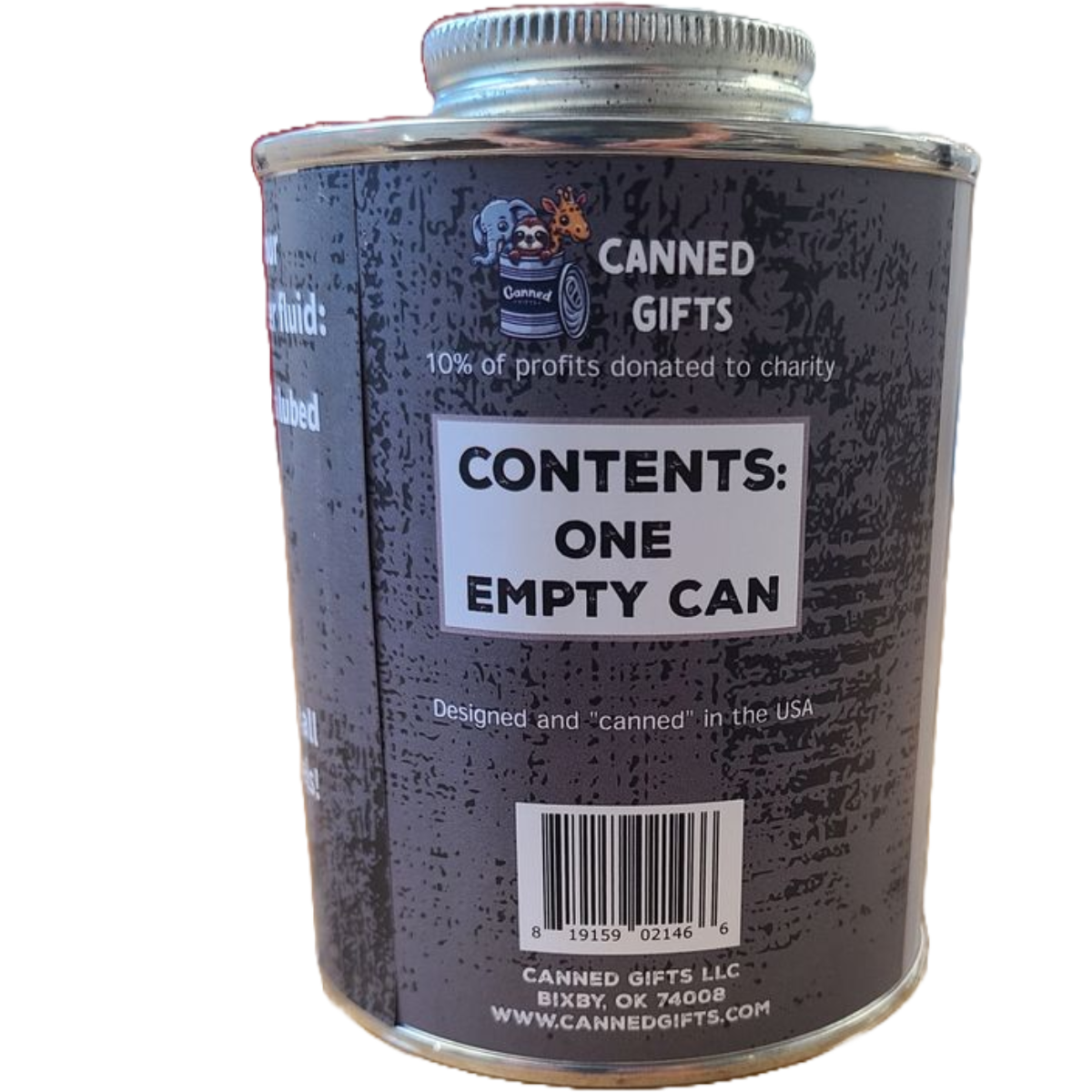 Canned Headlight & Blinker Fluid Gag Gift