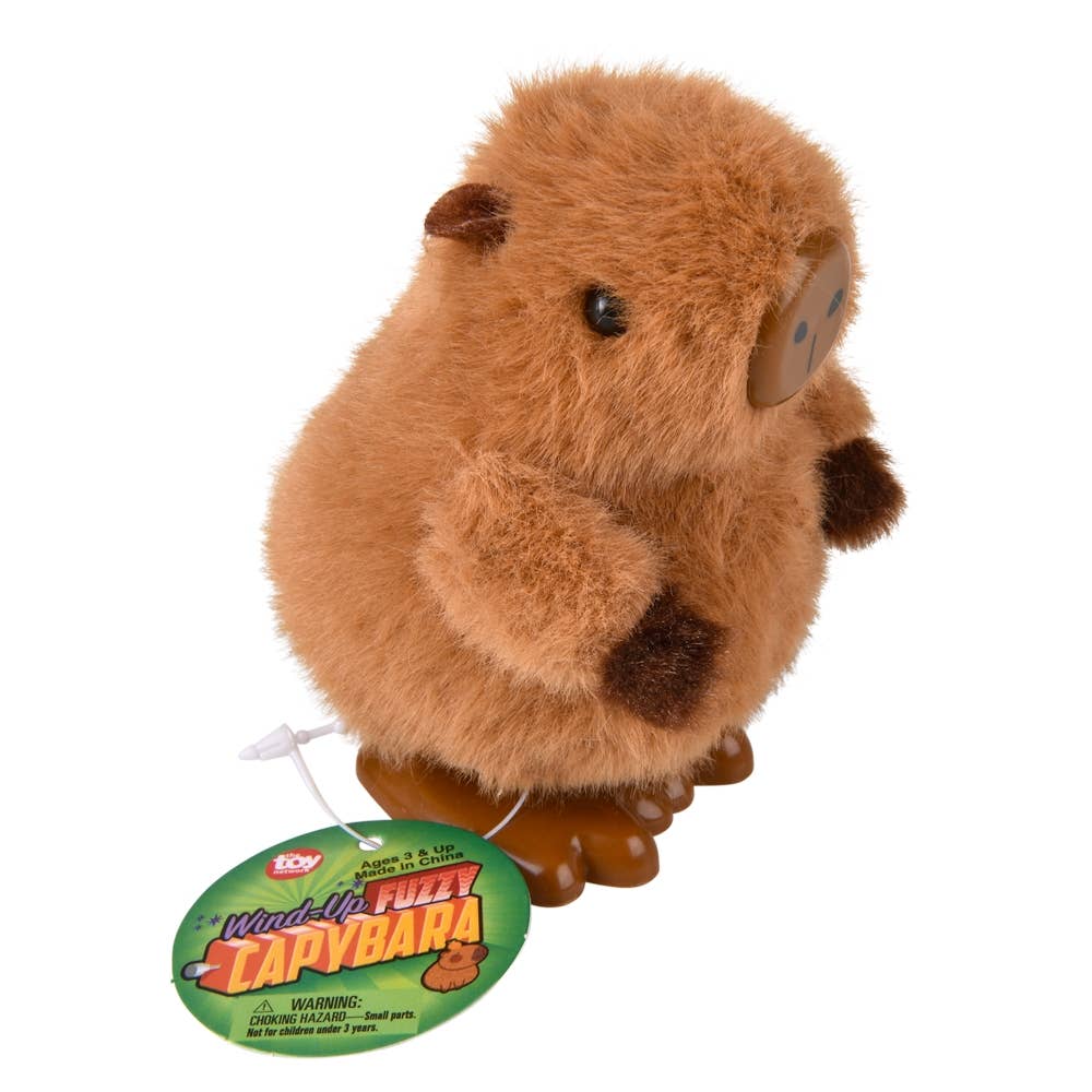3.33" Wind-Up Fuzzy Capybara