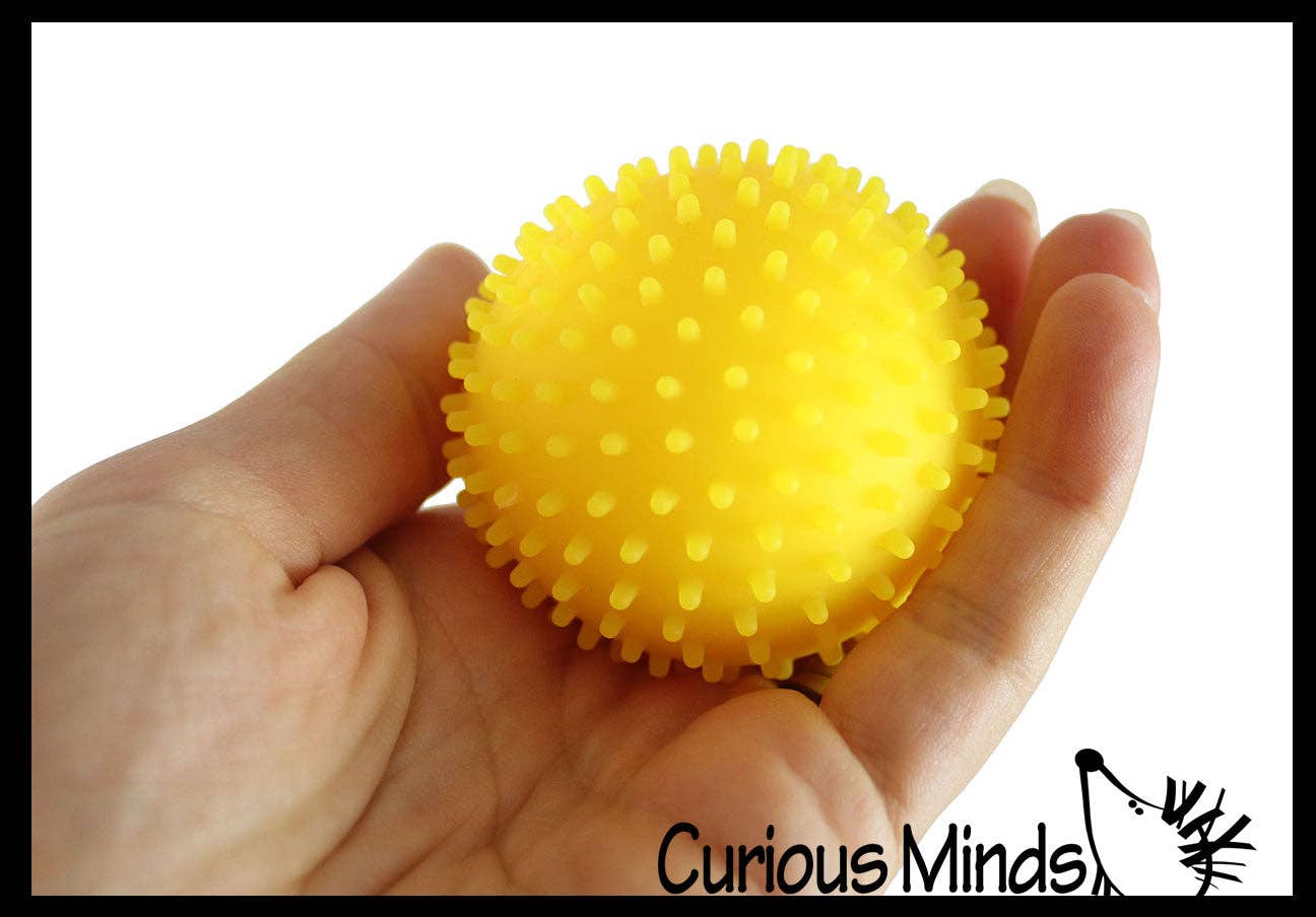 Spiky Bumpy Soft Doh Filled 1.7" Stress Ball Squishy 1PC