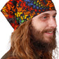 Sunshine Joy - 3D Grateful Dead Bandana Rainbow Bear Spiral