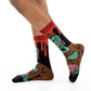 Good Luck Sock - Men's Halloween, Evil Zombie Socks