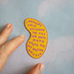 Awkward Space Vinyl Sticker