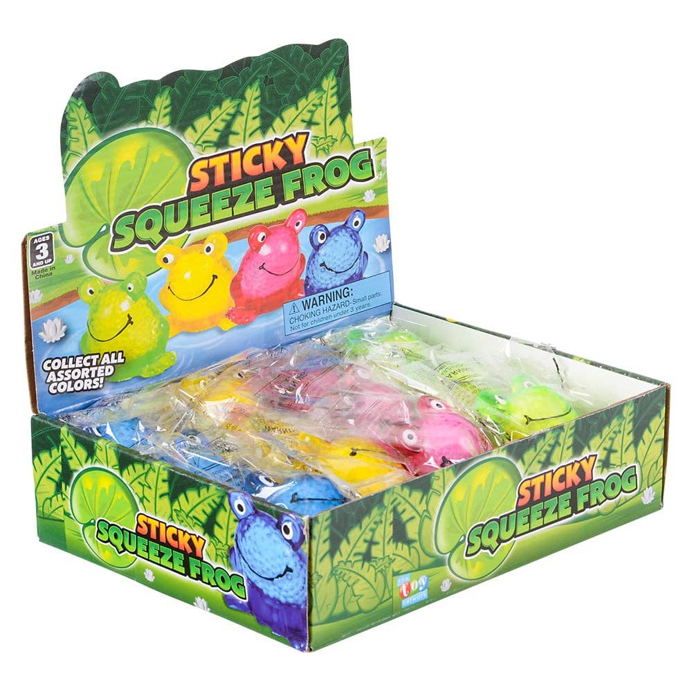 2.5" SQUEEZE STICKY FROG 1PC
