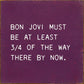SAWDUST CITY - Bon Jovi Must Be At Least 3/4 Of The Way There By Now.