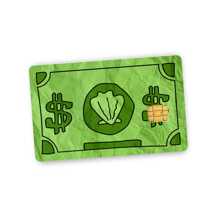 First Dollar Credit Card Skin (Decal)