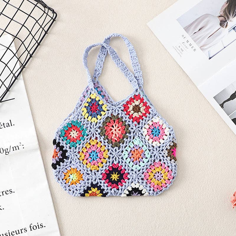 Funkyrel® Atzbranding Limited - Cosbai - Bohemian Crochet Woven Bag