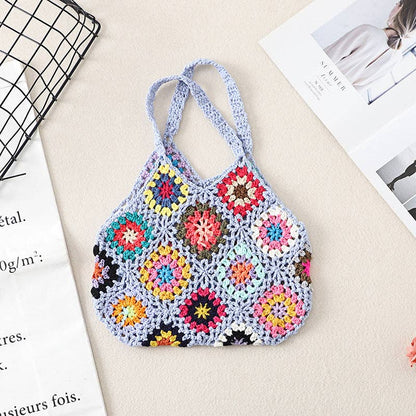 Funkyrel® Atzbranding Limited - Cosbai - Bohemian Crochet Woven Bag