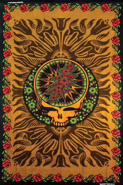 Grateful Dead SYF & Roses Tapestry 30x45"
