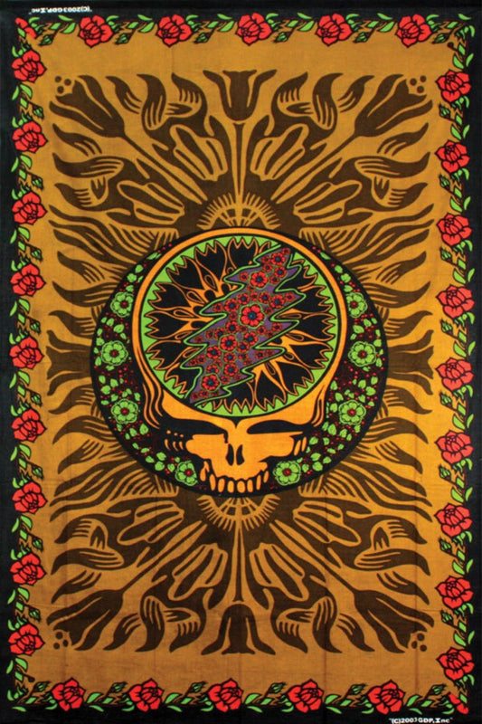 Grateful Dead SYF & Roses Tapestry 30x45"