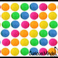 Spiky Bumpy Soft Doh Filled 1.7" Stress Ball Squishy 1PC