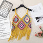 Funkyrel® Atzbranding Limited - Crosa - Bohemian Crochet Camisole Tank Top