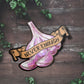 Never Enough Garlic Sticker