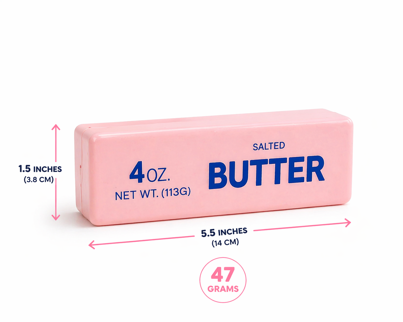 Pink Butter Squishy – Viral Slow Rising Sensory Stress Toy 1PC