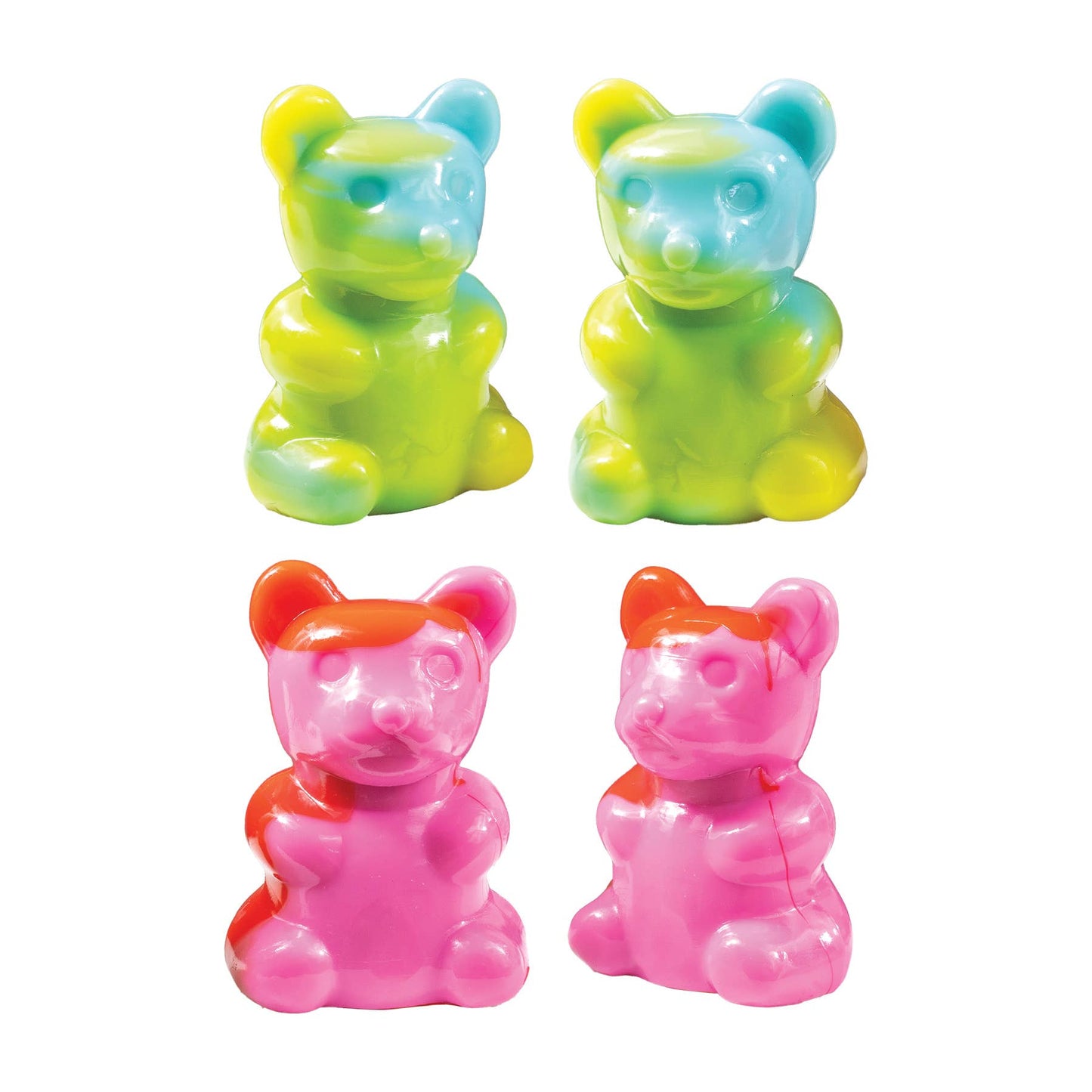 Geddes - SCENTED TIE DYED SQUISHY GUMMY BEAR AND DUCKIE   12/DSP