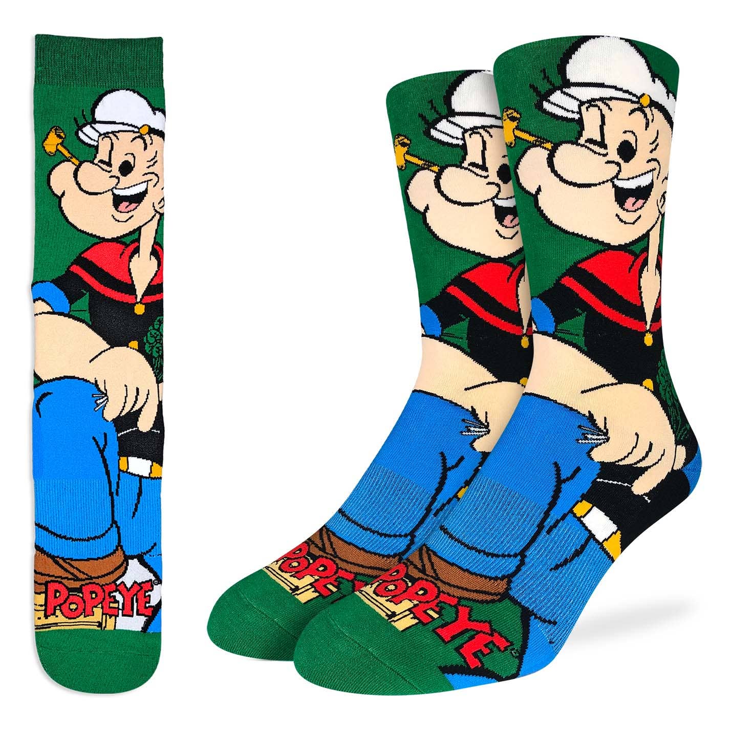 Good Luck Sock - Men's Popeye Kneeling Socks [CLEARANCE]