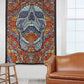 Sunshine Joy - 3D Tapestry Mindful Skull Hanger Packaged Tapestries Hippie