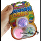 Small 1.5" Confetti Bead Ball Set with Thick Gel.  1 Set