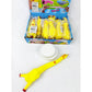 Stretchy Glue Sand Filled Rubber Chicken Squish 1PC