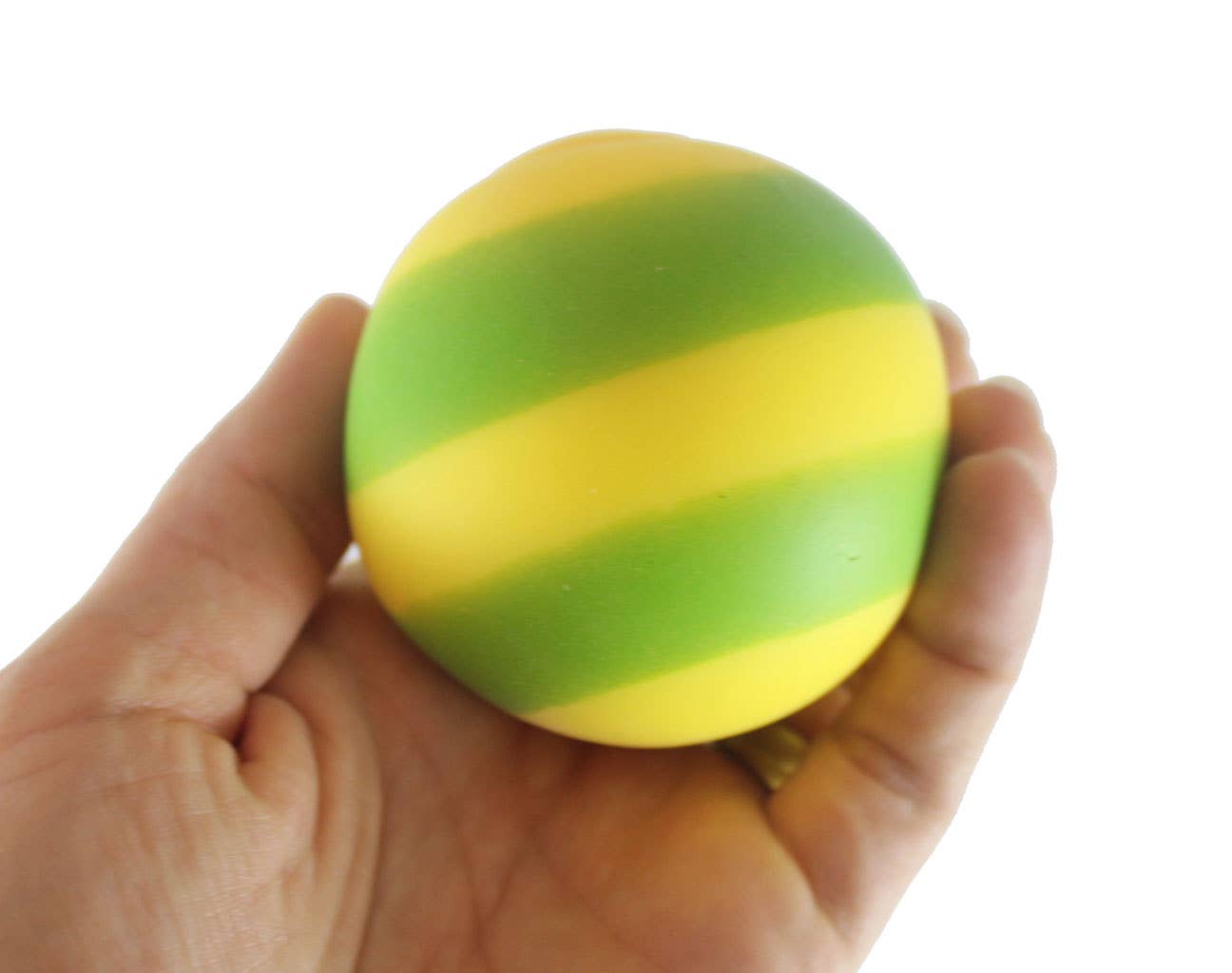 Striped Soft Doh Filled 2.5" Stress Ball - 1PC