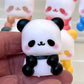 Colorful Panda mini Figurines