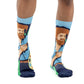 Good Luck Sock - Men's Bob Ross, Exploring Color Palettes Socks