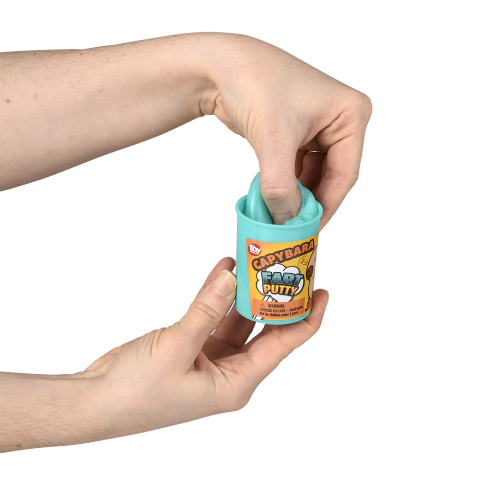 3" CAPYBARA FART PUTTY 1PC