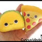 Fast Food Squishy Squeeze Stress Ball Soft Doh Filling 1PC