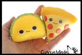 Fast Food Squishy Squeeze Stress Ball Soft Doh Filling 1PC