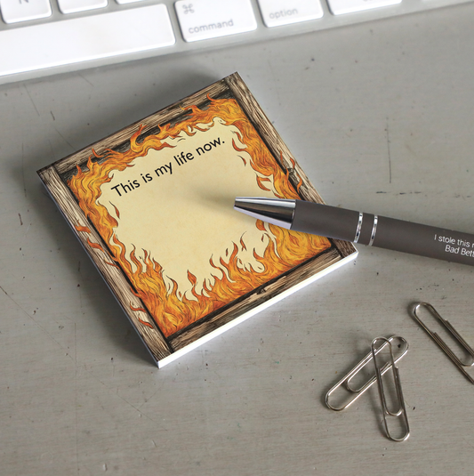 This Is My Life Now - Sticky Note Pad