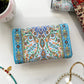 Umays Boho - Blue Small Wallet for Women, Chic Wallet for Women, Handmade