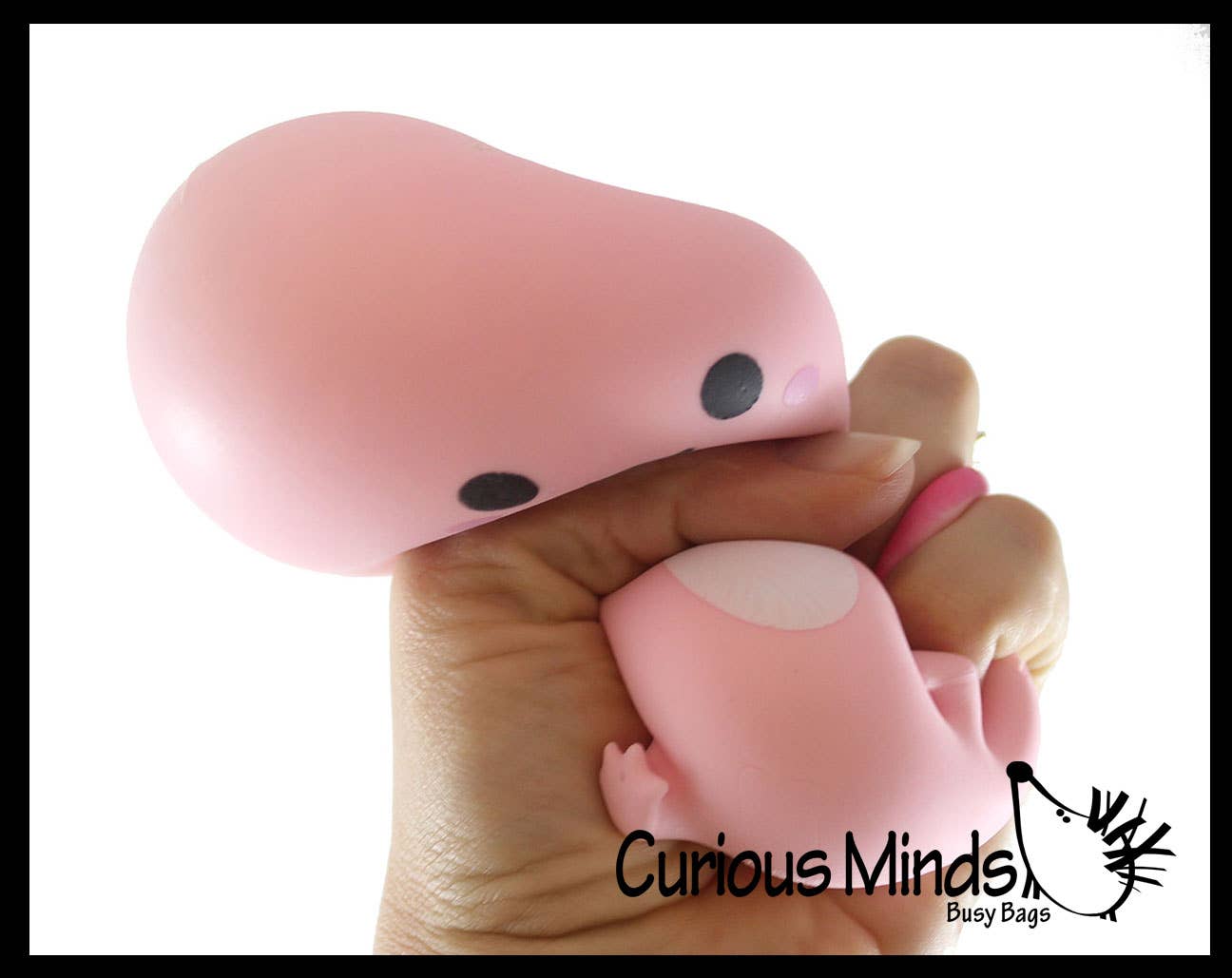 Axolotl - Soft Creamy Doh Filled Squeeze Stress Balls - 1PC